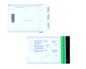 Aploksnes plastikta, B4, 225*355, palm.